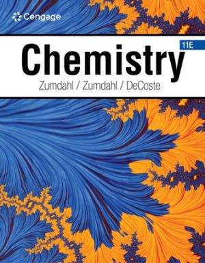 Chemistry 11th Edition Zumdahl SOLUTION MANUAL