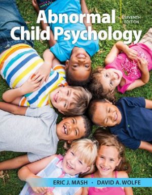 Abnormal Child Psychology 7th Edition Mash TEST BANK