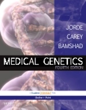 Medical Genetics 4th Edition Jorde TEST BANK