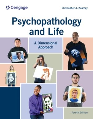 Psychopathology and Life A Dimensional Approach 4th Edition Kearney TEST BANK