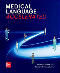 Medical Language Accelerated 1st Edition Jones TEST BANK
