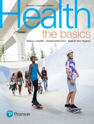 Health The Basics 7th Canadian Edition Donatelle TEST BANK