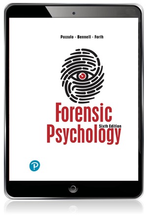 Forensic Psychology 6th Edition Pozzulo TEST BANK