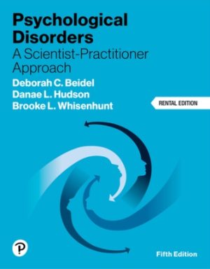 Psychological Disorders 5th Edition Beidel TEST BANK